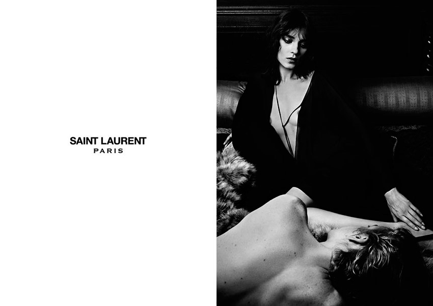 Hedi Slimane's First Campaign for Saint Laurent Paris (4/15