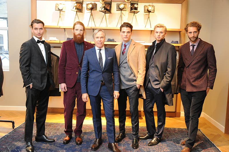 Tommy Hilfiger Fall Winter 2013 TAILORED collection Event at