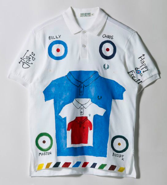 Fred Perry X Dover Street Market 60th Anniversary customisation