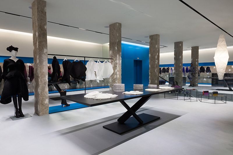 Issey Miyake's new London flagship store