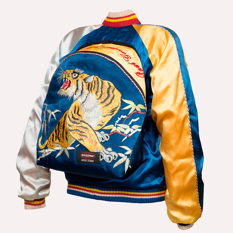 Eastpak hotsell sukajan tiger