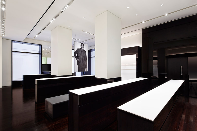 Givenchy Opens in Tokyo  Retail interior, Home, House