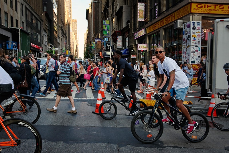 G star Raw Pharrell Williams Open Flagship Store On Fifth Avenue