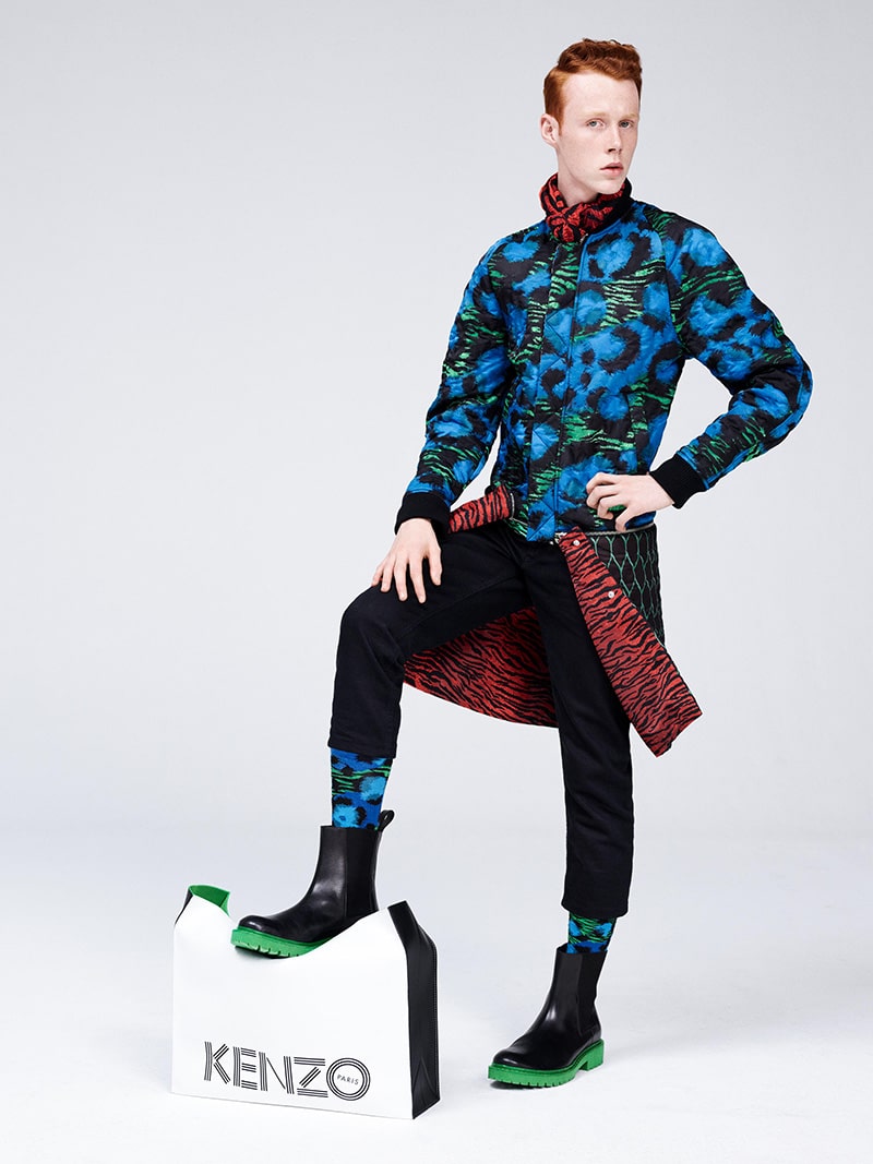 H&M X KENZO Fall/Winter 2016 Collaboration Collection Lookbook