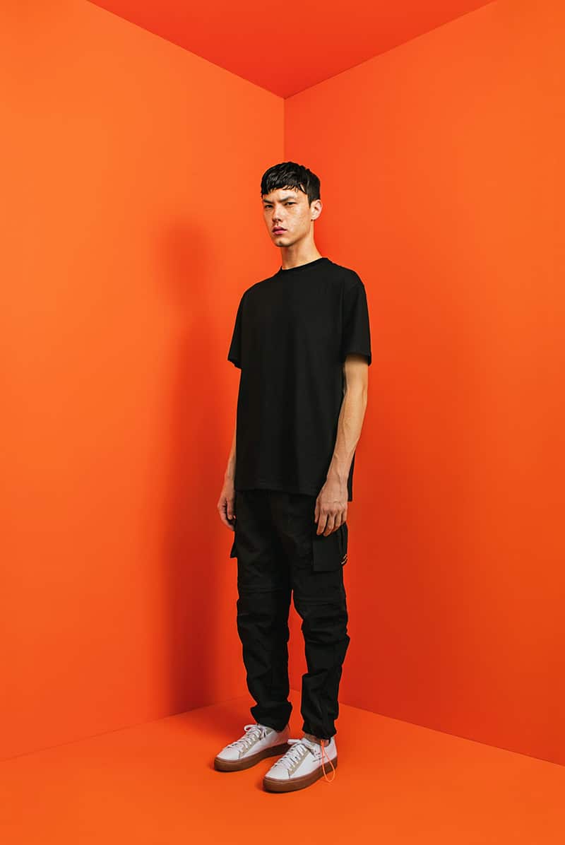 Los Angeles Black Drop-shoulder Oversized Tee by Gavin Paris