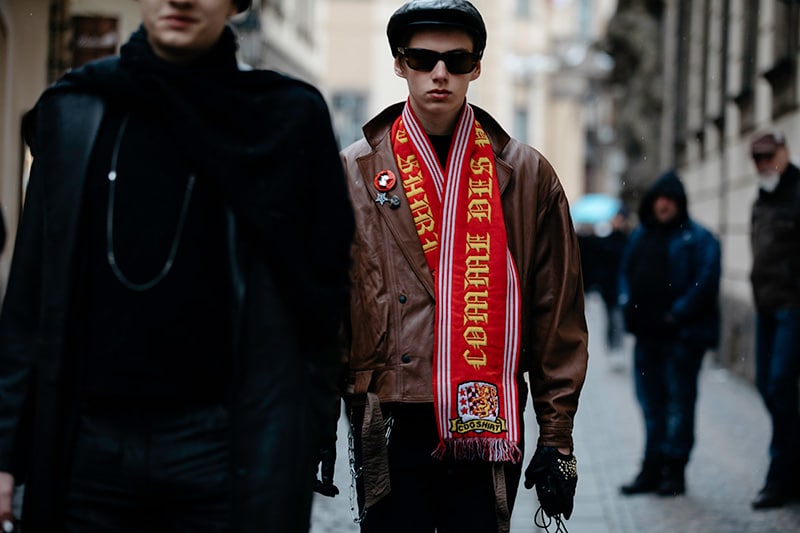 Soccer Scarf Spring Accessories Trend - Vetements