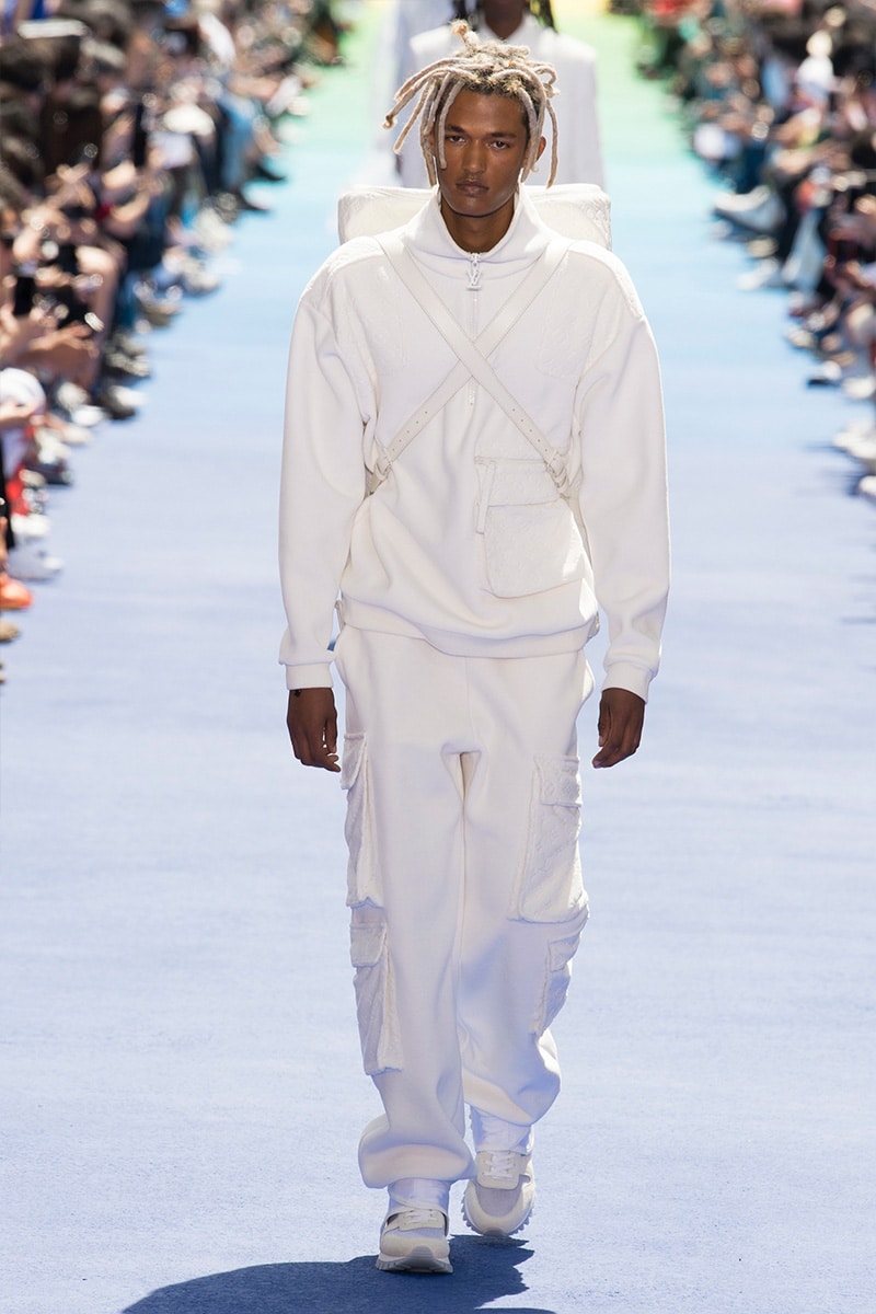 The first Louis Vuitton collection by Virgil Abloh arrives