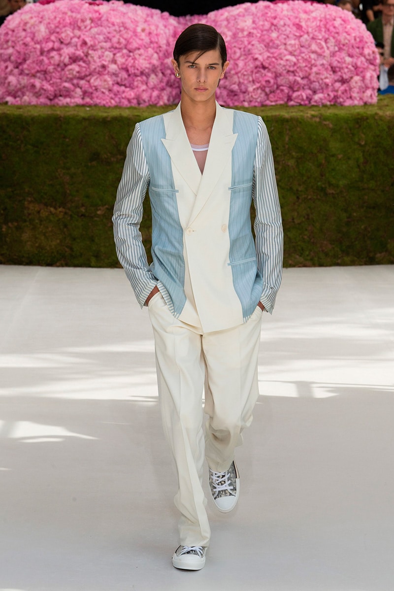 Bella Hadid, Naomi Campbell and A$AP Rocky at the Dior Homme Spring 2019  Show