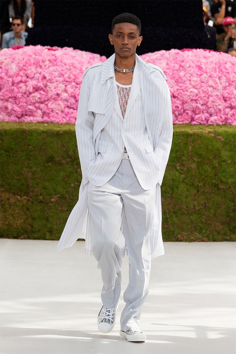 Bella Hadid, Naomi Campbell and A$AP Rocky at the Dior Homme Spring 2019  Show