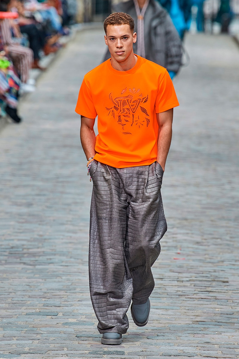 Louis Vuitton T-shirt In Orange