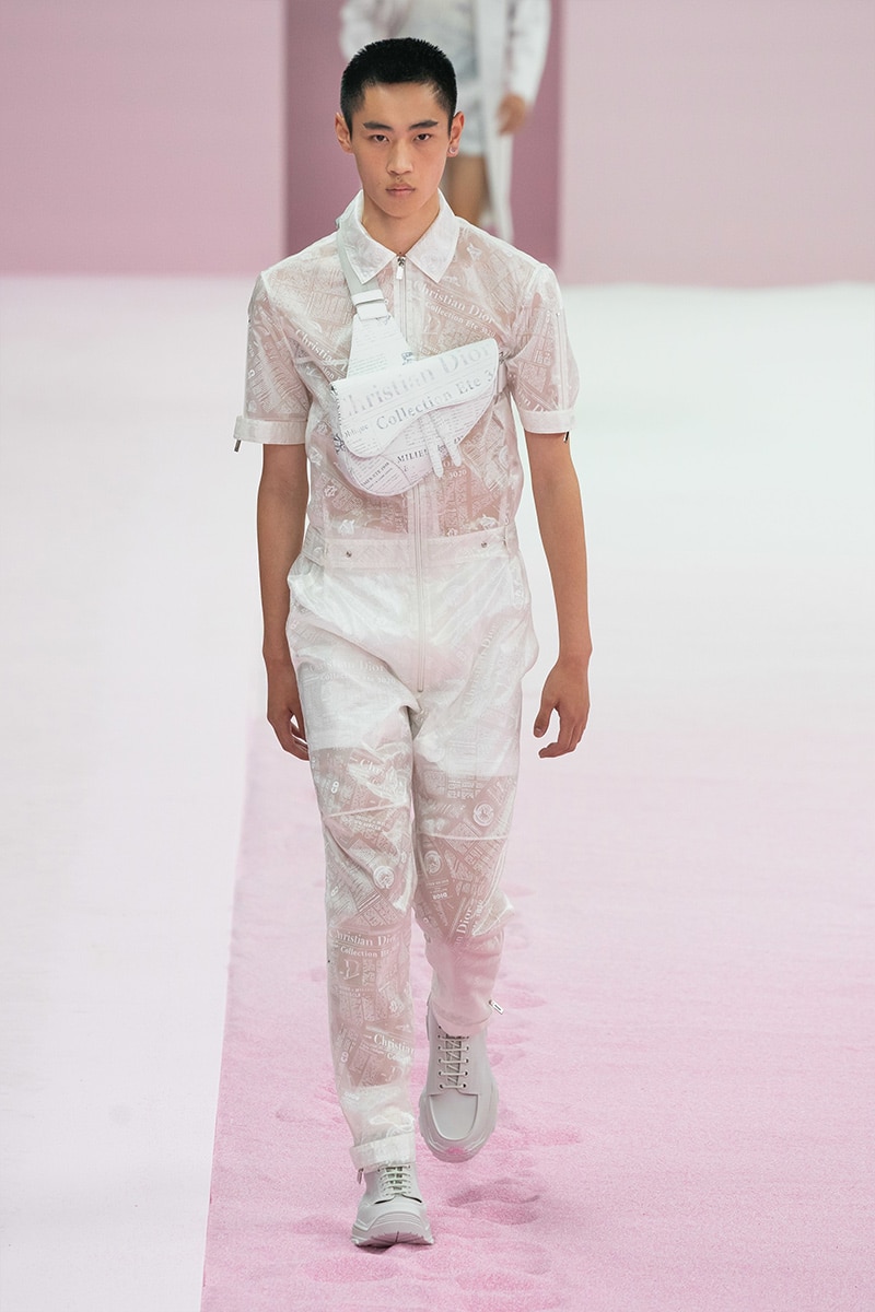 Dior SS20 looked like it had been dug up from a futuristic world Menswear