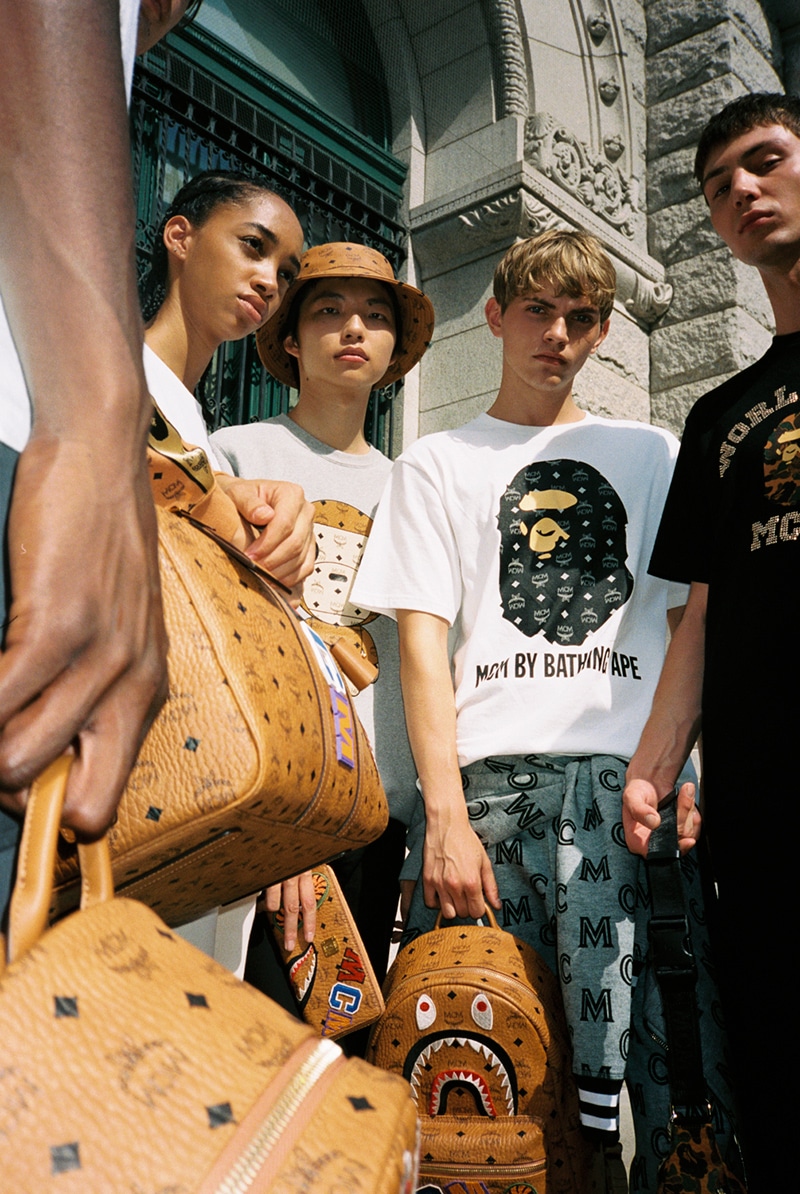 MCM and BATHING APE Team Up To Call Upon Prominent Canons Of '70s-Driven  Apparel - Fucking Young!