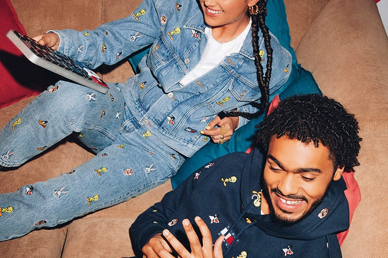 Tommy jeans best sale x looney toons