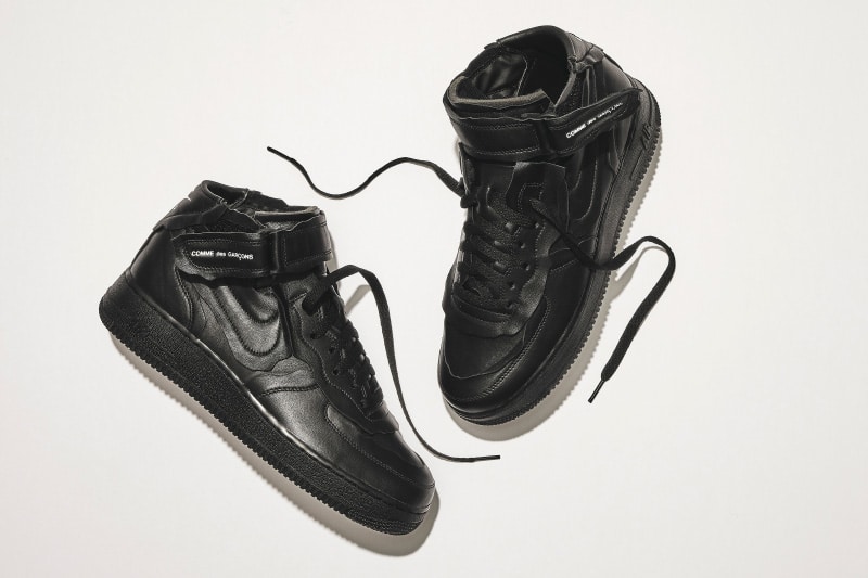 COMME des GARÇONS x Nike Air Force 1 2022 Collab is Pretty Plain