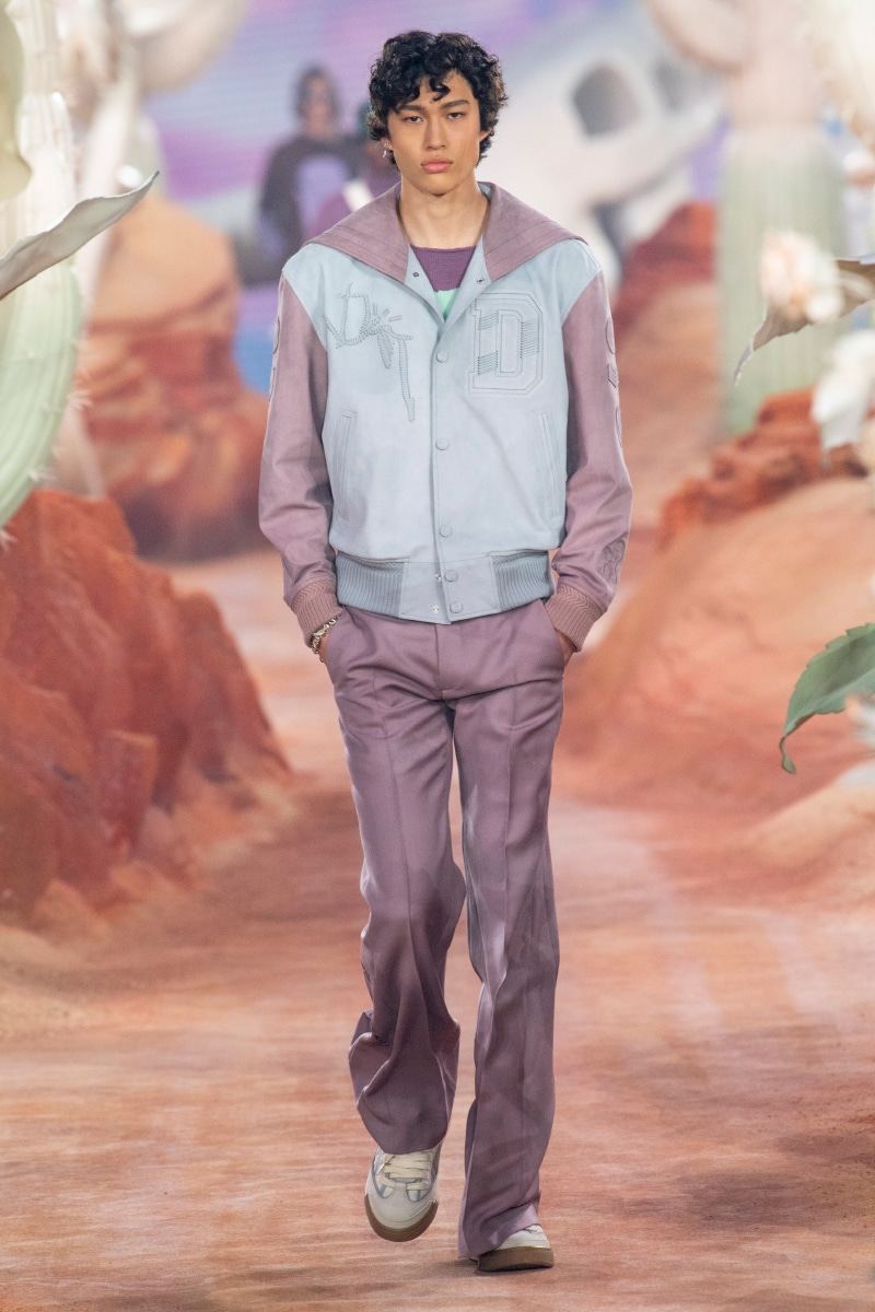 Dior Takes a Trip Back in Time for their Spring 2022 Men's