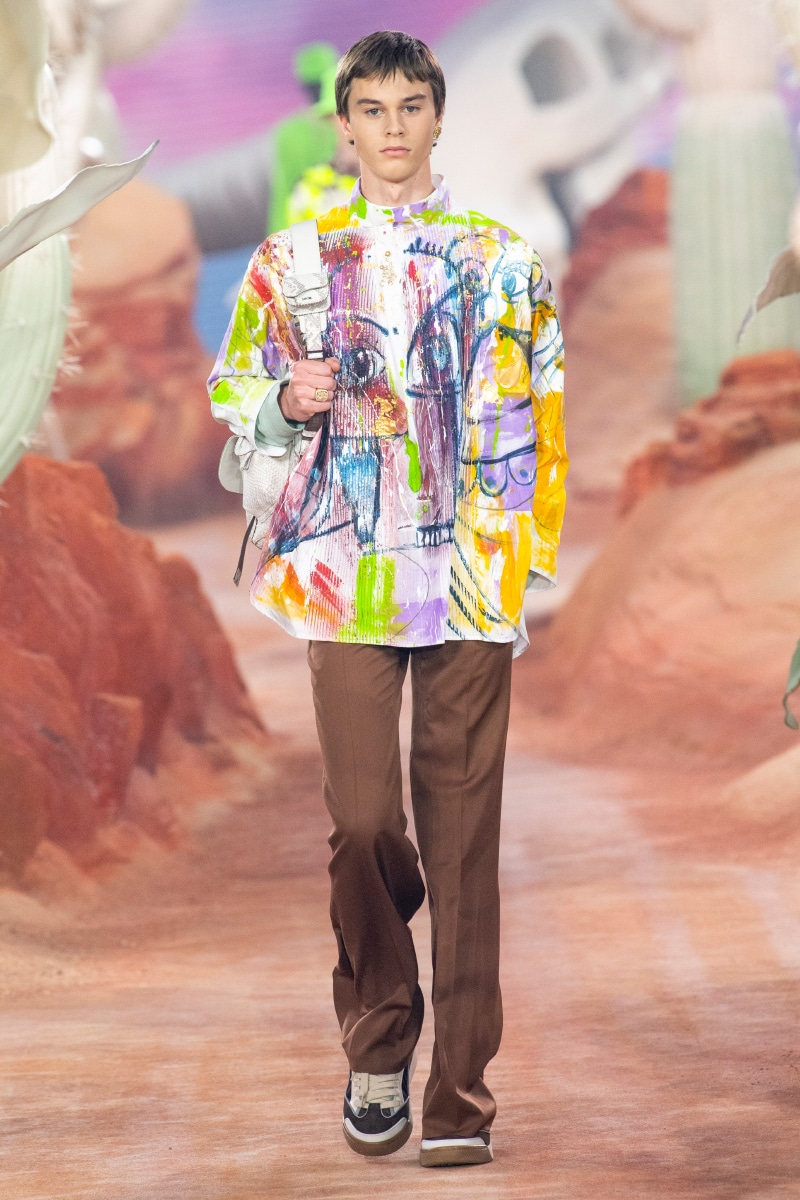 Dior Takes a Trip Back in Time for their Spring 2022 Men's