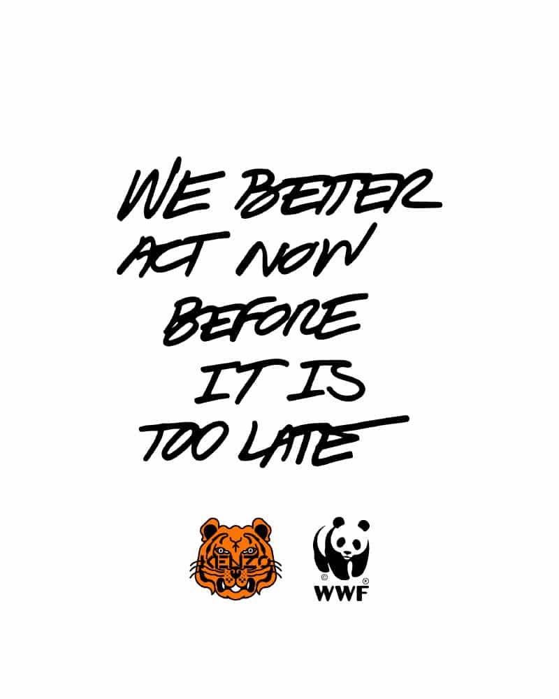 販売初売KENZO ◆21awWILDTIGERS X WWF ドレス ミニワンピース