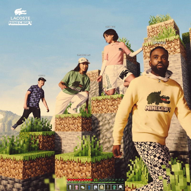 LACOSTE x MINECRAFT - It All Begins With The Game - Fucking Young!