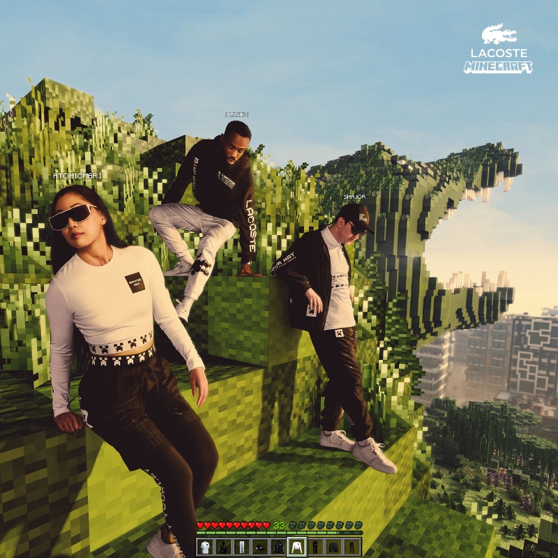 Lacoste X Minecraft – It All Begins With Play The Hype Magazine