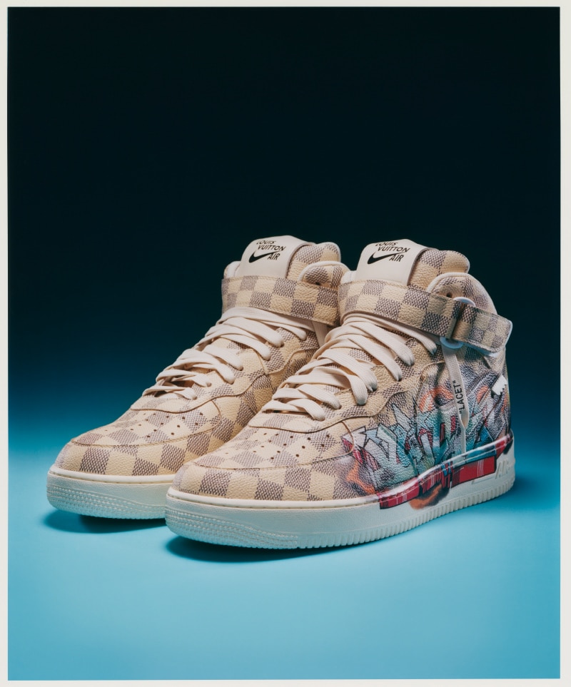 The Louis Vuitton x Nike Air Force 1's Covert Journey to the