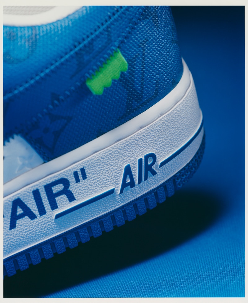 Virgil Abloh Previews Bright Blue Nike Air Force 1