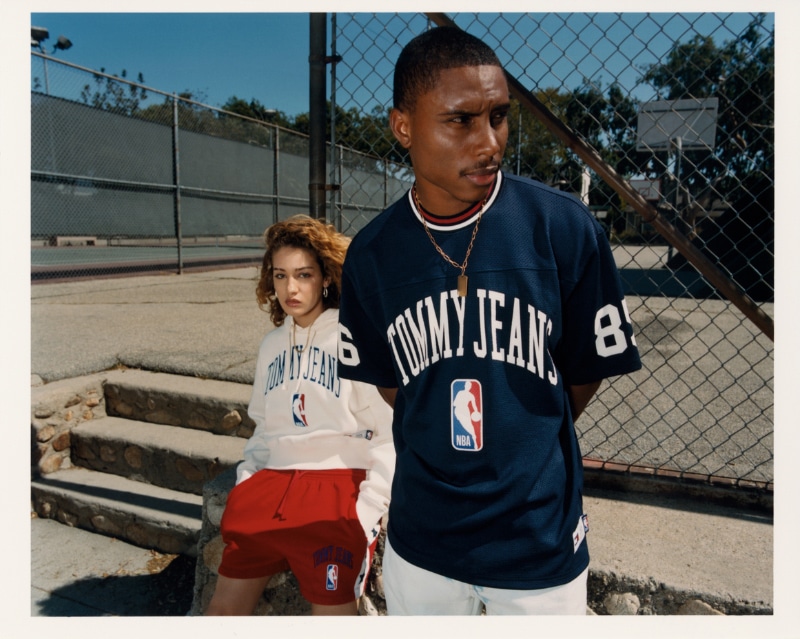 Tommy Jeans takes us back to '90s street style with an NBA collaboration