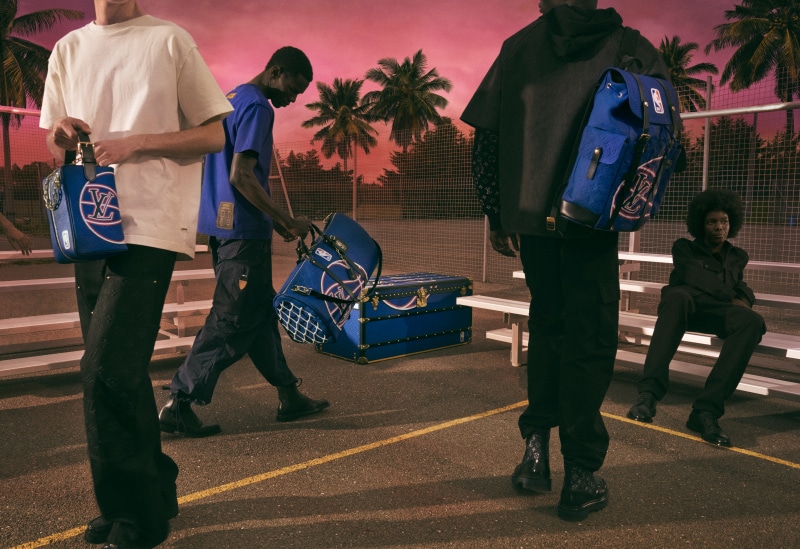 NBA Louis Vuitton Blue Backpack Release Date