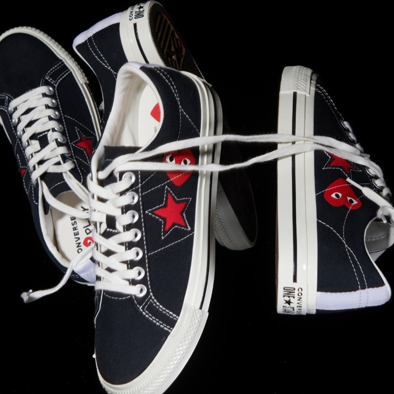 Comme des garcons store converse one star