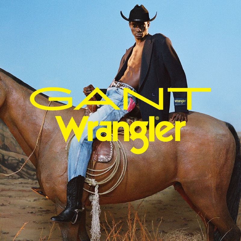 GANT and WRANGLER team up for limited collection celebrating