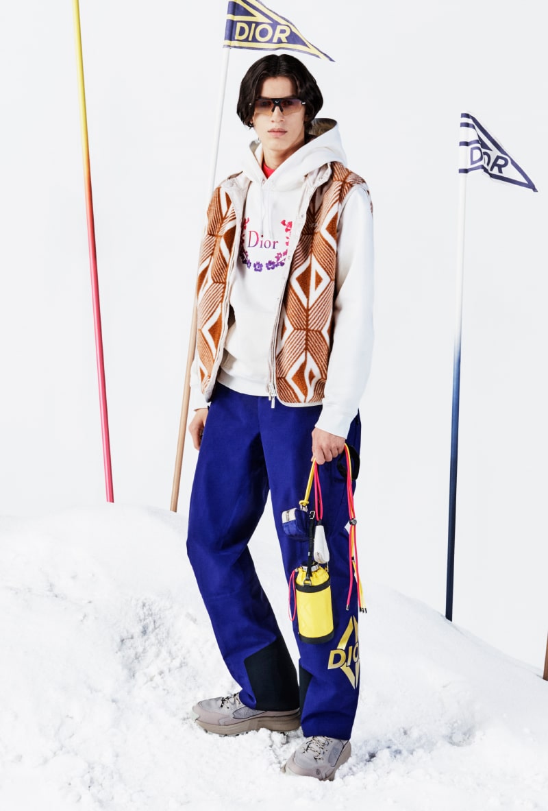 Louis Vuitton's latest ski capsule includes a snowboard and skis