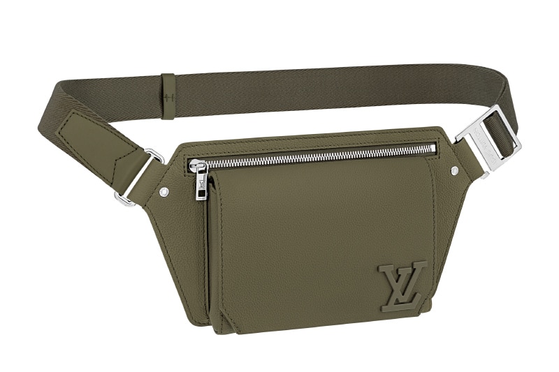 Louis Vuitton LV Line Reversible Belt Monogram Eclipse 40mm Grey/Khaki Green