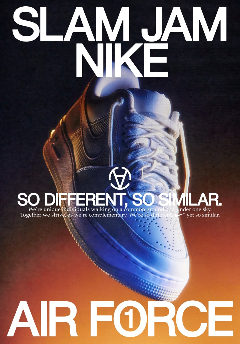 Slam Jam x Nike Air Force 1 Campaign Release Info