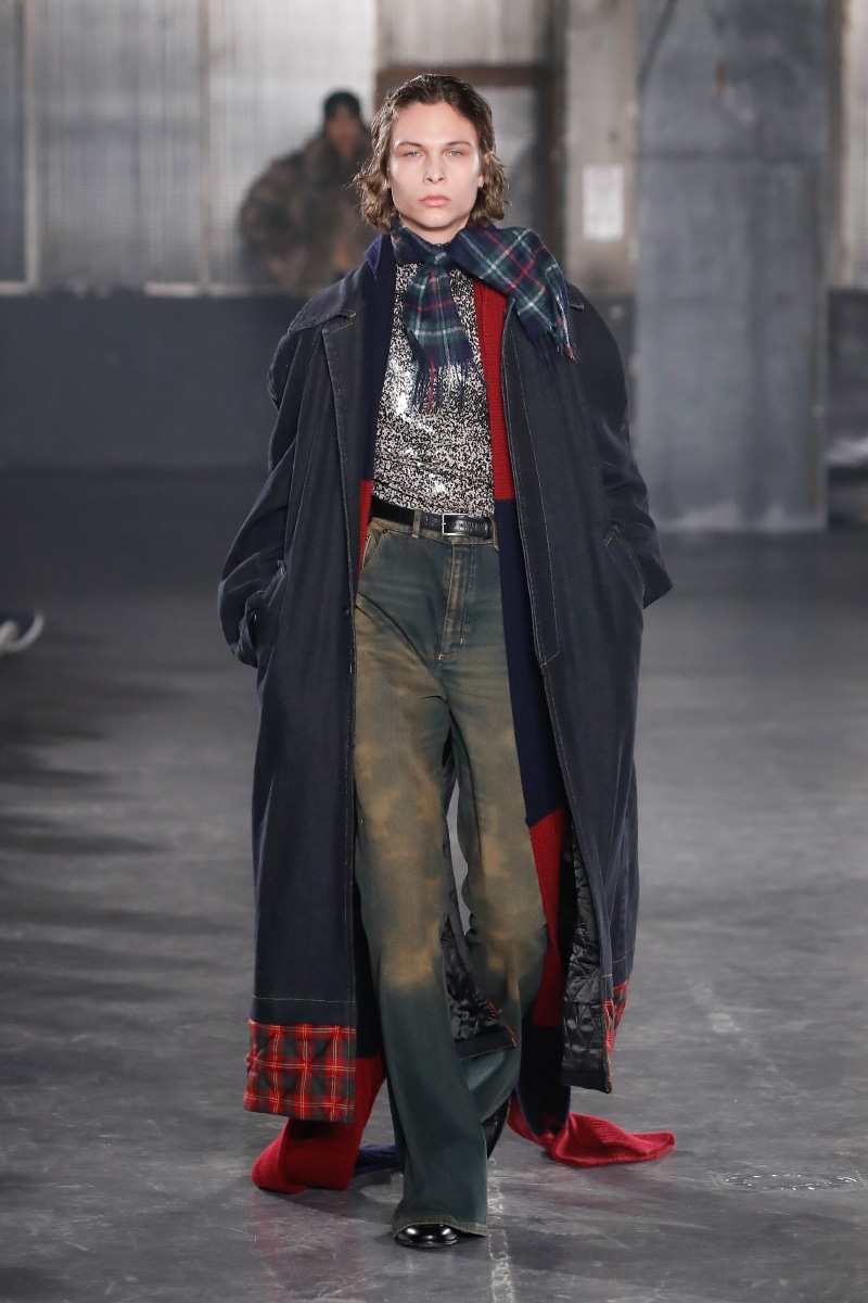 Paris, France. 17th Jan, 2023. EGONLAB men Fall/Winter 2023-24