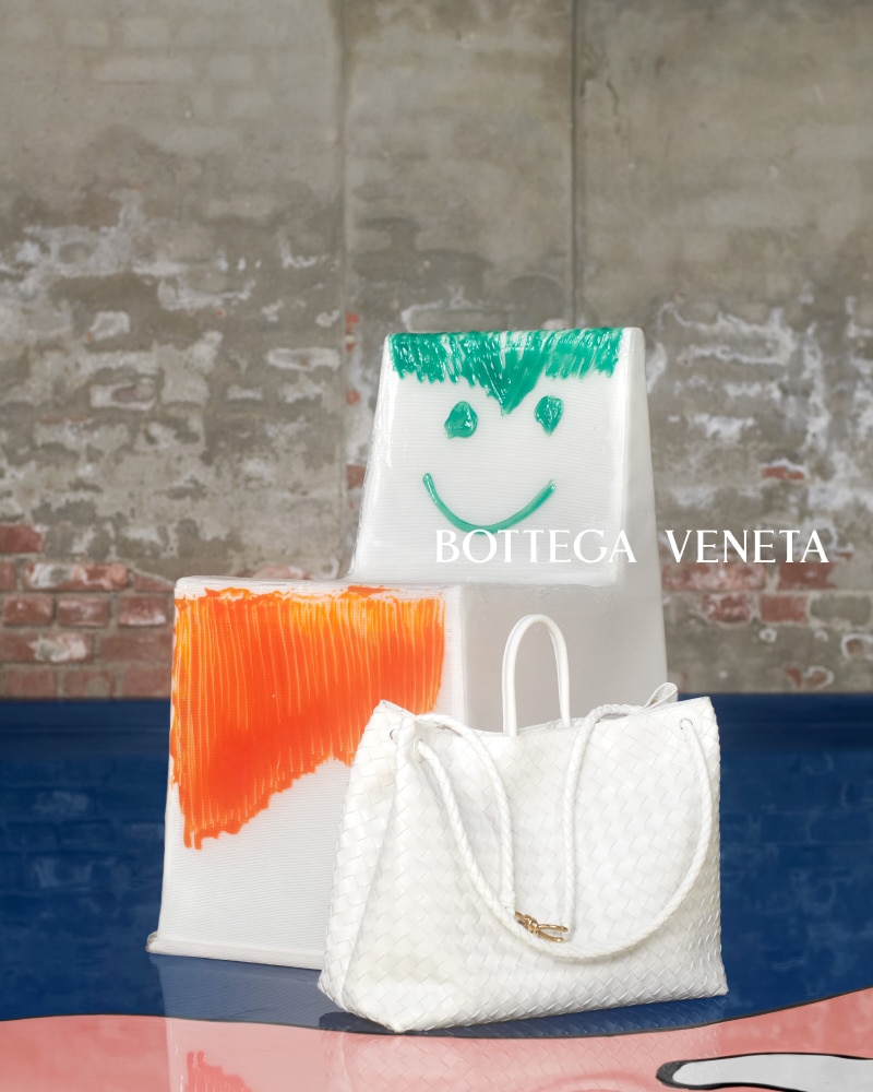 Gaetano Pesce designs his first-ever handbag for Bottega Veneta