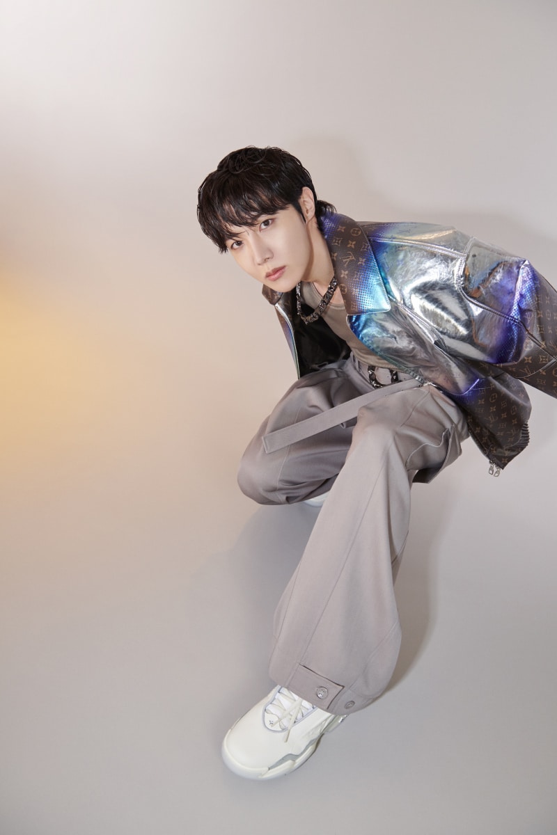 J-Hope for Louis Vuitton Fall 2023 Campaign: The Digital Age