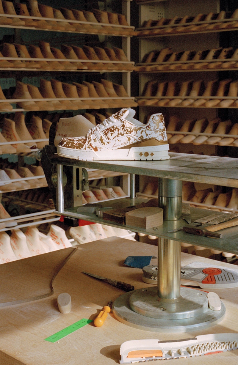 Louis Vuitton 'White Canvas: LV Trainer in Residence' — ICNCLST/