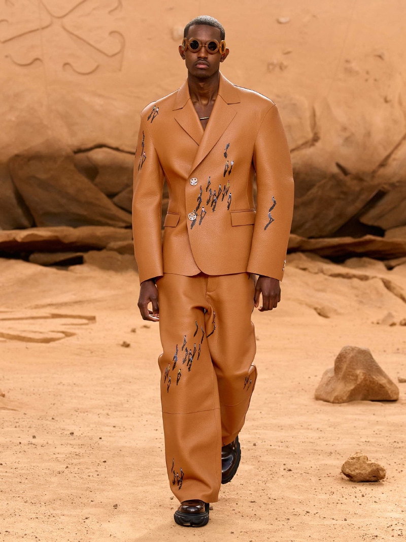 Off-White fall/winter 2023 - Ibrahim Kamara's best work