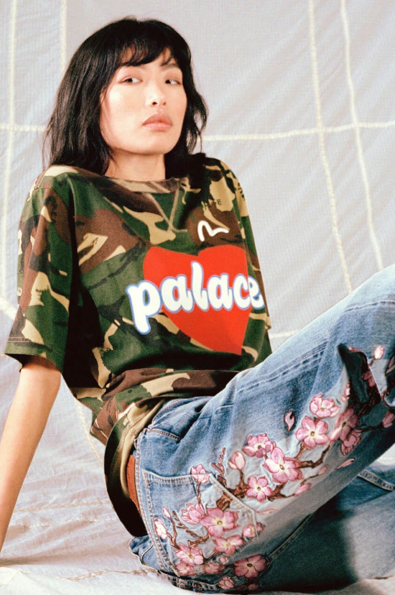 Palace and Evisu end their partnership in the best possible way