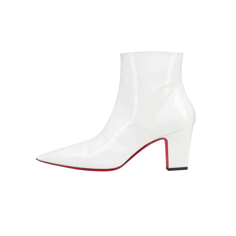 Christian Louboutin for Women FW23 Collection  Boots, Tall heeled boots,  Black leather boots