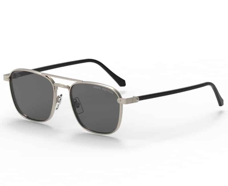 Louis Vuitton LV Signature Square Round Sunglasses