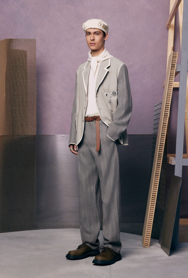 Metallic, Palpable and Desirable: Kim Jones, Spring 24, Dior