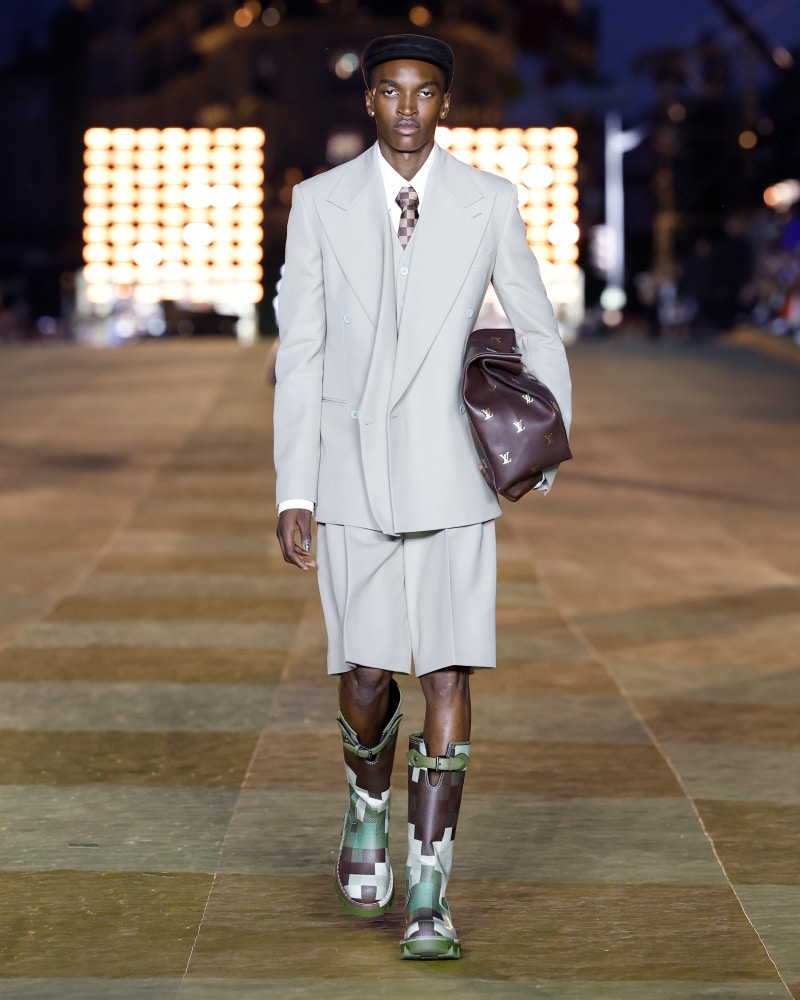 Pharrell Williams stages Louis Vuitton debut on Pont Neuf