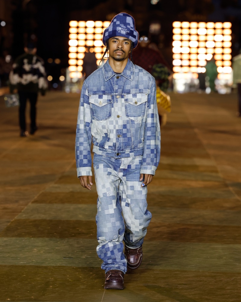 Pharrell William Makes his Louis Vuitton Debut for SS24 on Pont Neuf -  Fucking Young!