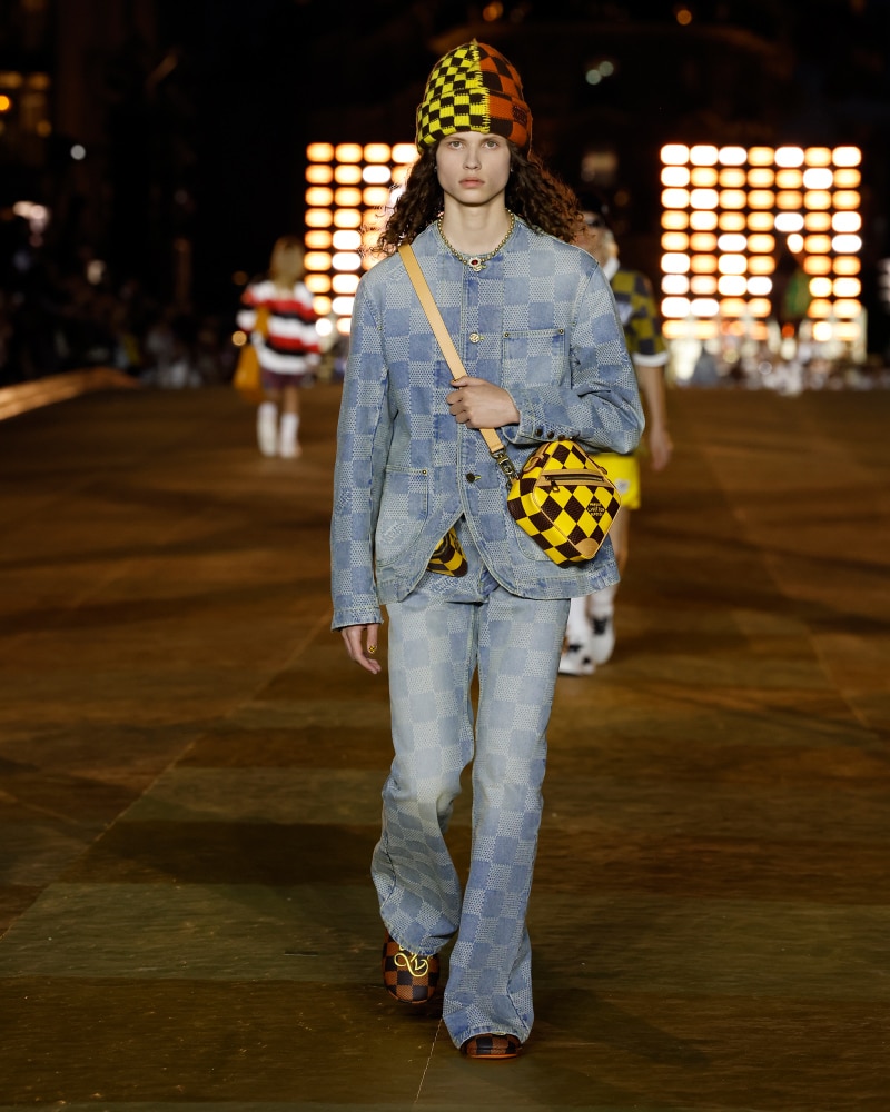 Pharrell William Makes his Louis Vuitton Debut for SS24 on Pont