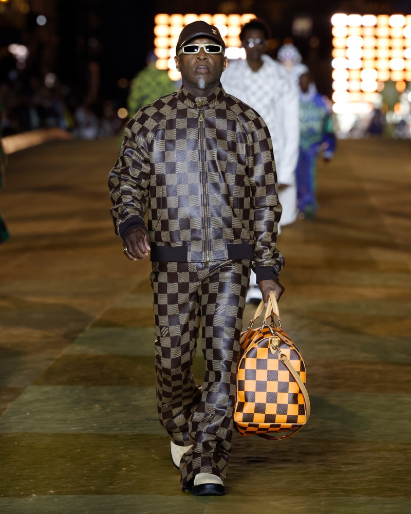 Pharrell William Makes his Louis Vuitton Debut for SS24 on Pont Neuf -  Fucking Young!