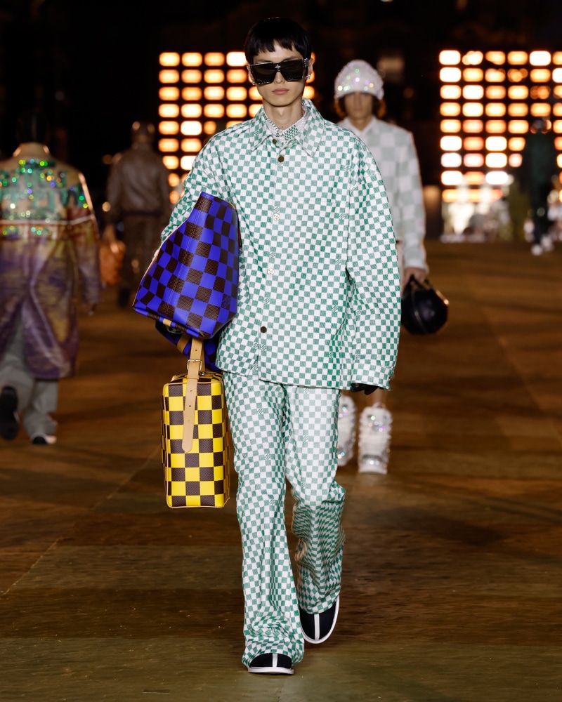 Pharrell William Makes his Louis Vuitton Debut for SS24 on Pont Neuf -  Fucking Young!