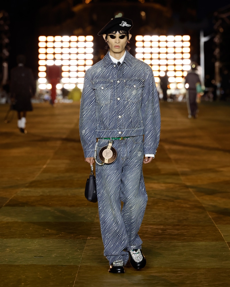 Pharrell William Makes his Louis Vuitton Debut for SS24 on Pont Neuf -  Fucking Young!