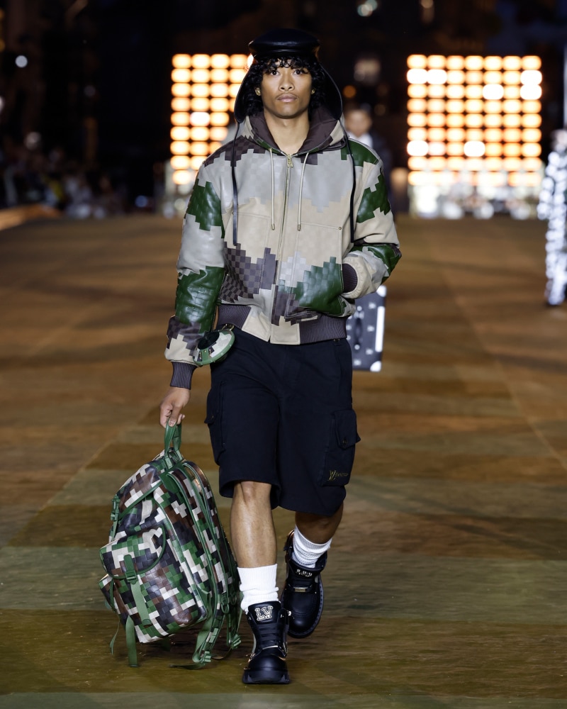 Pharrell William Makes his Louis Vuitton Debut for SS24 on Pont