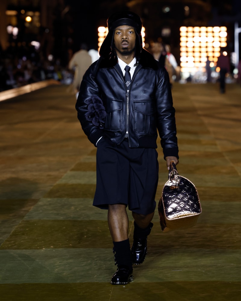 Jaden Smith Nouvelle Basket Louis Vuitton