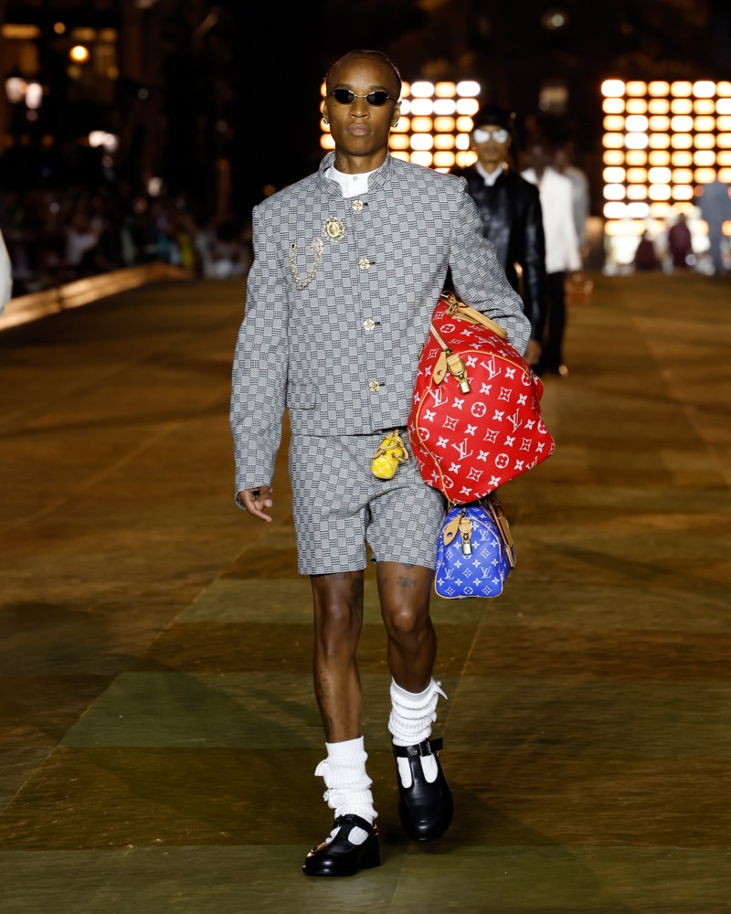 Pharrell William Makes his Louis Vuitton Debut for SS24 on Pont